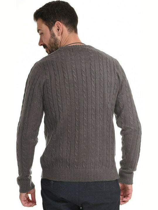 Splendid Men's Long Sleeve Sweater Gray