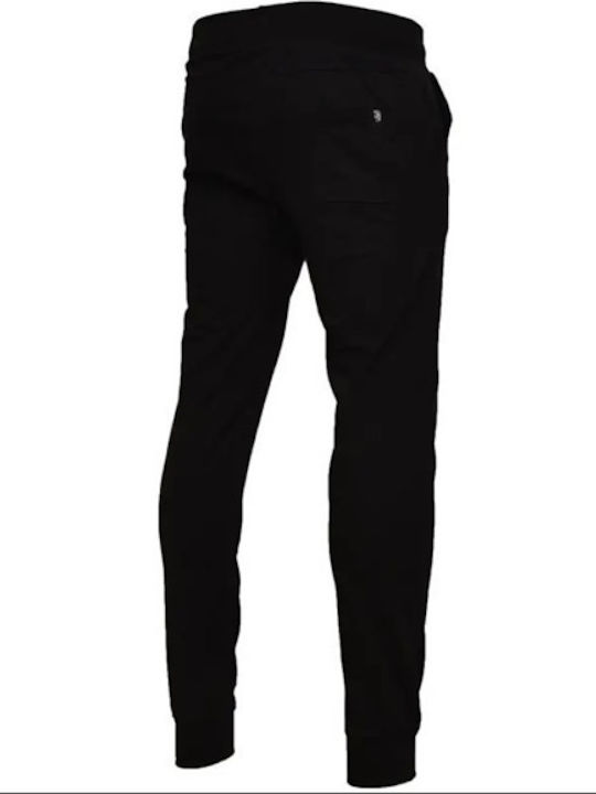 Sweatpants with Elastic Black