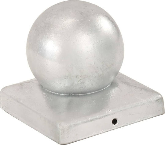 vidaXL Garden Flooring Supplies Metal Cap 10.1x10.1cm 6 Pieces
