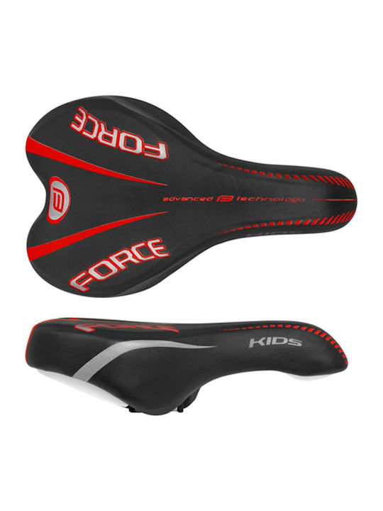 Force Free Kids Black Bicycle Saddle Childhood