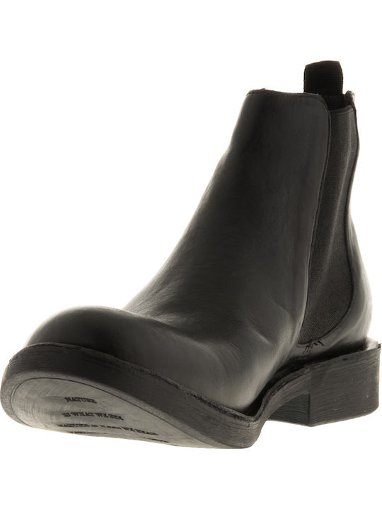 Roy Leather Black Men's Boots