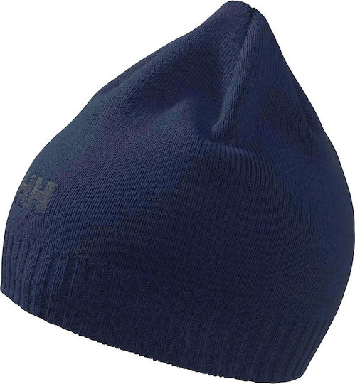 Beanie Ανδρικός Σκούφος Πλεκτός σε Navy Μπλε χρώμα