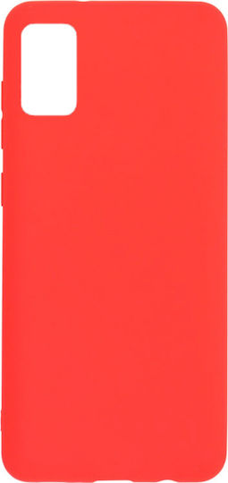 Back Cover Σιλικόνης Κόκκινο (Galaxy A41)