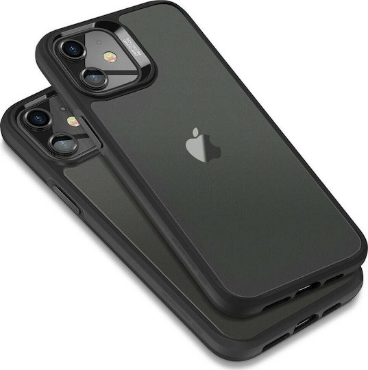ESR Ice Shield Umschlag Rückseite Silikon Schwarz (iPhone 12 mini)