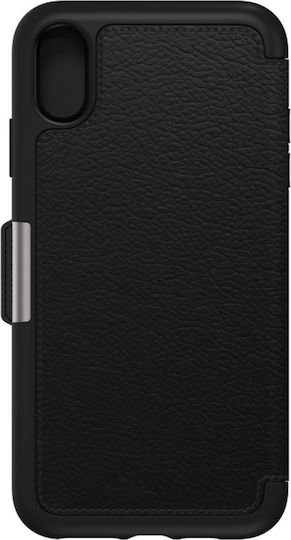 Otterbox Strada Книга Изкуствена кожа Черен (iPhone XS Max)