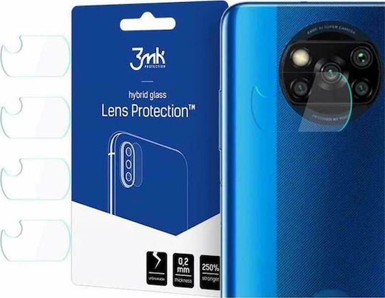 3MK Lens Protector (Poco X3 NFC) Camera Protection Tempered Glass for the Poco X3 / X3 Pro