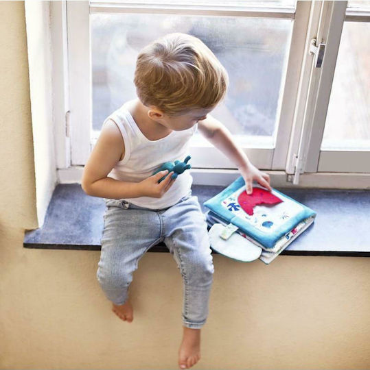 Lilliputiens Βιβλίο Δραστηριοτήτων Book Dad, Where Are You? από Ύφασμα με Ήχους για Νεογέννητα