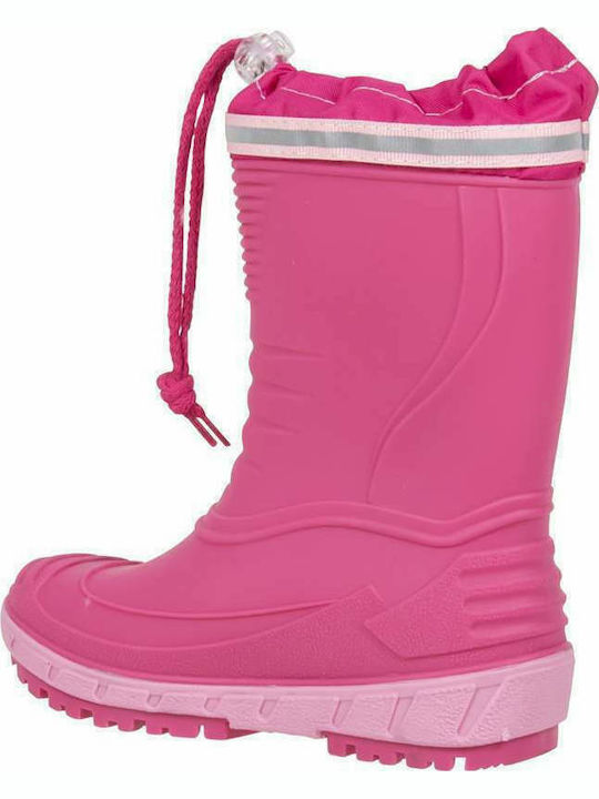 Adam's Shoes Kids Wellies Fuchsia