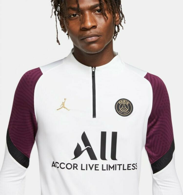 Nike PSG Jordan Strike Dril Top M CK9622-100 White - Skroutz.gr