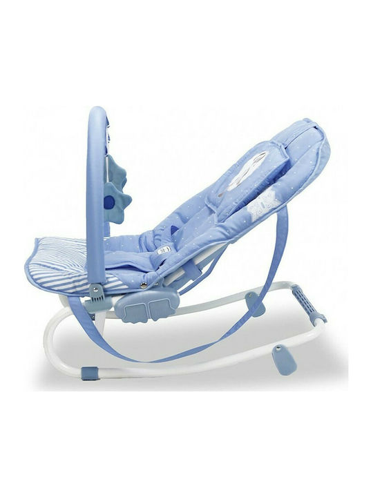Asalvo Handbuch Baby Relax Baby Bouncer Bunny Light Blue für Kind bis 9kg