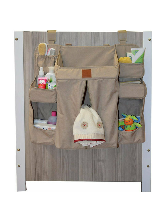 Bebe Stars Baby Crib Bumper Stars Beige