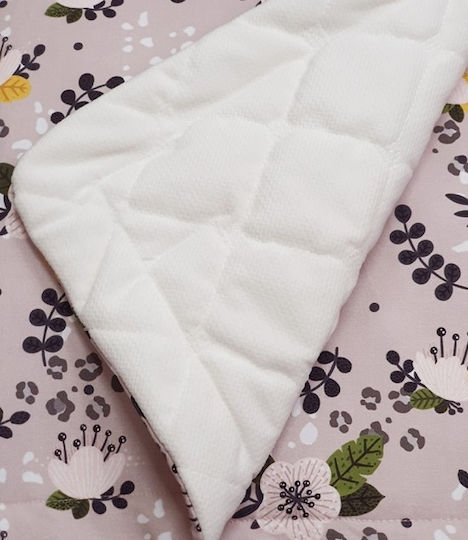 Tiny Toes Mini Двулицево Lotus Розово 75x100см DV2020-02S