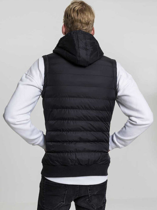 Urban Classics Men's Sleeveless Puffer Jacket Black