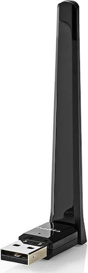 Nedis WSNWA600BK Αντάπτορας Δικτύου USB με Ασύρματη Σύνδεση Wi-Fi 600Mbps