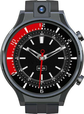 Kospet Prime 2 Smartwatch με SIM και Παλμογράφο (Μαύρο)