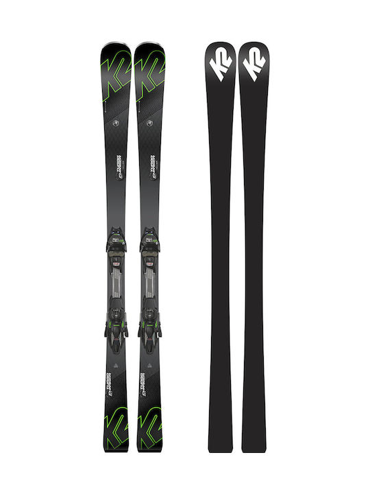 K2 Turbo Charger Men's Skis with Bindings for Marker MXC 12 TCX