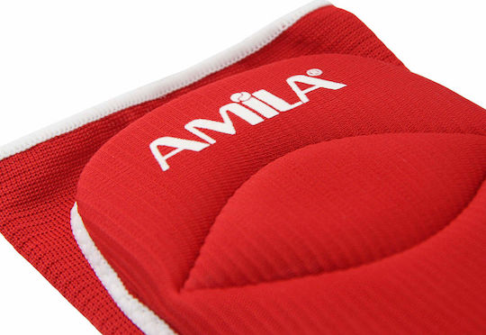 AMILA 83008 Adults Volleyball Knee Pads Red Large