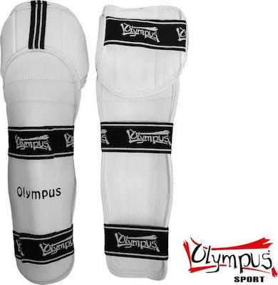 Olympus Sport Schienbeinschützer Erwachsene Weiß