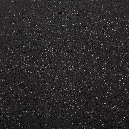 AMILA Rubber Gym Exercise Equipment Floor Mat Black 100x100x1.5cm