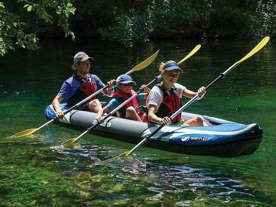 Sevylor Hudson 2000014708 Φουσκωτό Kayak Θαλάσσης 3 Ατόμων Πολύχρωμο