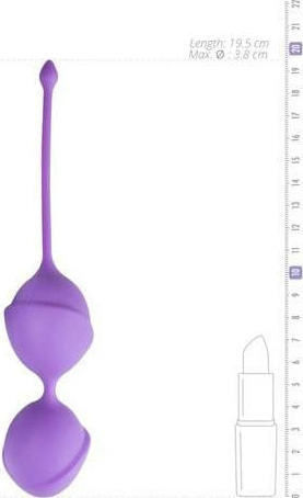 Easytoys Geisha Collection Double Vagina Balls Vaginalbälle Lila