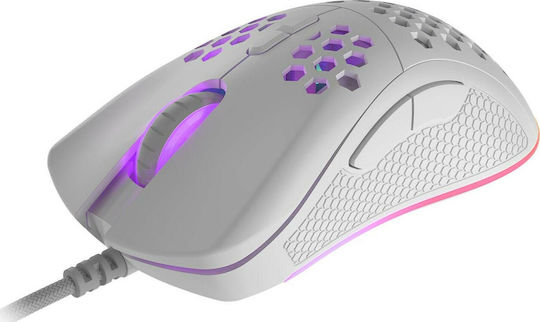 Genesis Krypton 550 RGB Gaming Ποντίκι 8000 DPI Λευκό