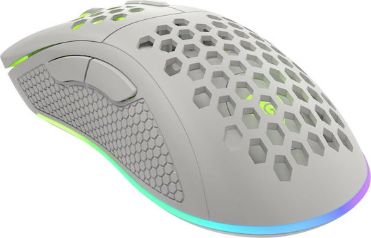 Genesis Krypton 550 RGB Gaming Ποντίκι 8000 DPI Λευκό