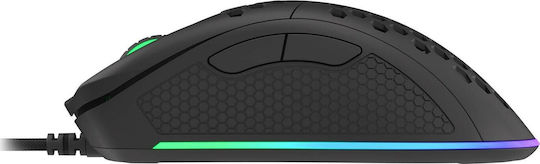 Genesis Krypton 550 RGB Gaming Ποντίκι 8000 DPI Μαύρο