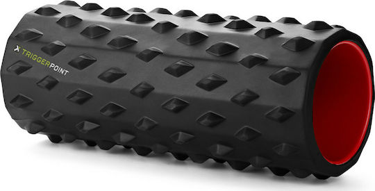 Trigger Point Carbon Round Roller 33cm Black