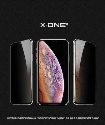 X-One Privacy Full Face Tempered Glass Black (iPhone 11 Pro Max)