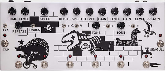 Jam Pedals Pink Flow Πολυεφέ Effect Ηλεκτρικής Κιθάρας