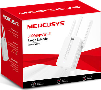 Mercusys MW300RE v2 WiFi Extender Single Band (2.4GHz) 300Mbps