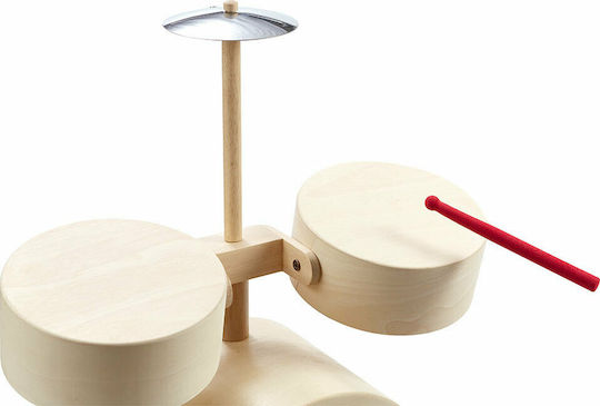 Plan Toys Wooden Drums For Ages 3+
