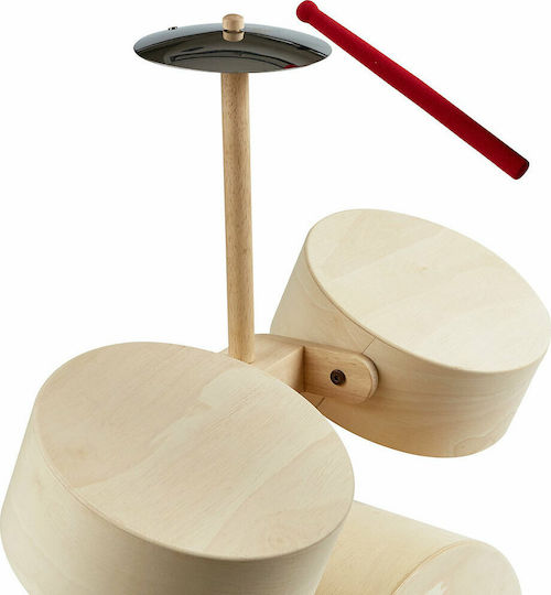 Plan Toys Wooden Drums For Ages 3+