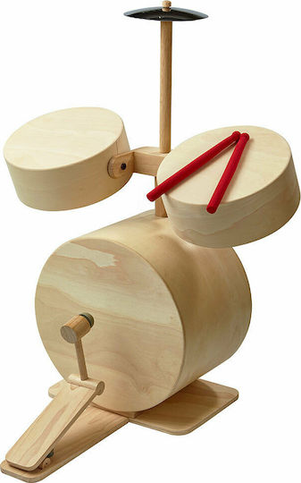Plan Toys Wooden Drums For Ages 3+