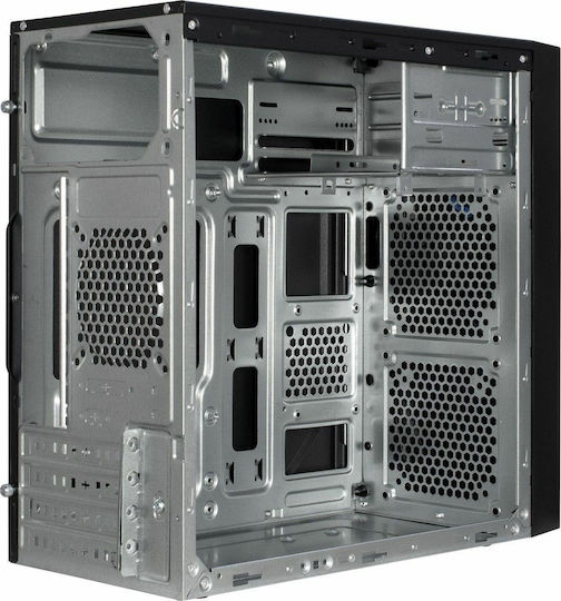 Inter-Tech IT-6505 Reto Micro Tower Κουτί Υπολογιστή Μαύρο