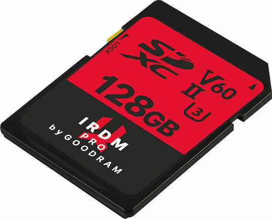 GoodRAM Irdm Pro SDXC 128GB Class 10 U3 V60 UHS-II