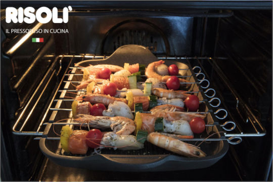 Risoli Non-Stick - Antiaderent Placă de copt Față și spate cu Suprafață din Aluminiu Cositorit 47bucx26buccm