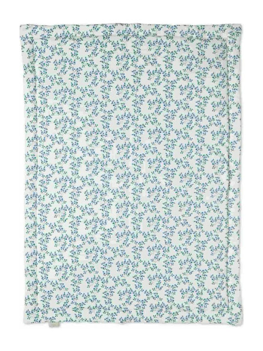 Cam Cam Copenhagen Baby Blanket Nursery Swaddling Cotton Light Blue 100x100cm
