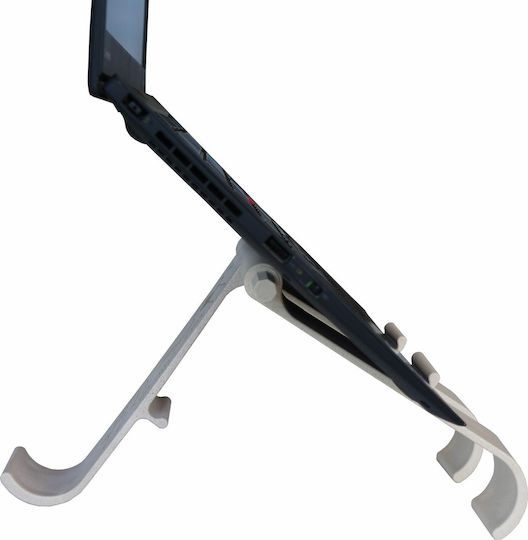 R-Go Tools Treepod Bio-based Laptop/Tablet Stand Таблет Стойка За офиса до 10" в Бял цвят
