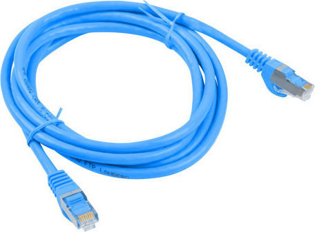 Lanberg F/FTP Cat.6 Ethernet Network Cable 5m Blue 1pcs