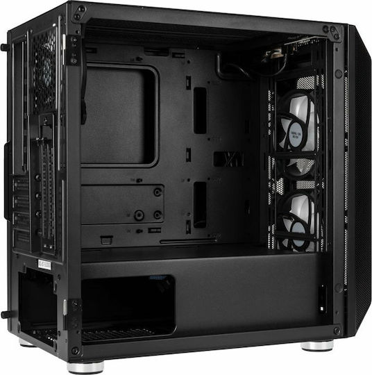 Kolink Citadel Mesh RGB Gaming Midi Tower Κουτί Υπολογιστή με Πλαϊνό Παράθυρο Μαύρο