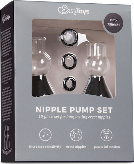 Easytoys Fetish Collection Nipple Sucker Set Sauger Brustwarzen Black 1Stück