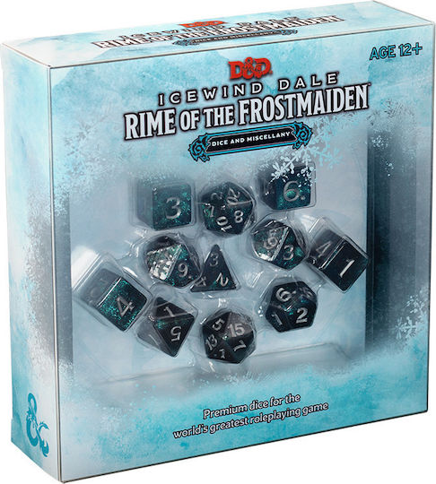 Wizards of the Coast Dungeons & Dragons - Icewind Dale: Rime of the Frostmaiden Wizards Dungeons & Dragons Dice Dice Set