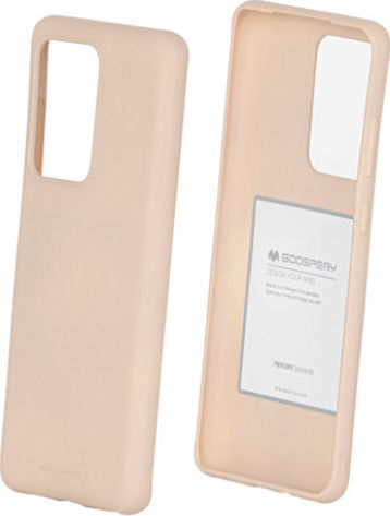 Mercury Soft Feeling Back Cover Σιλικόνης Ροζ (Galaxy S20 Ultra)