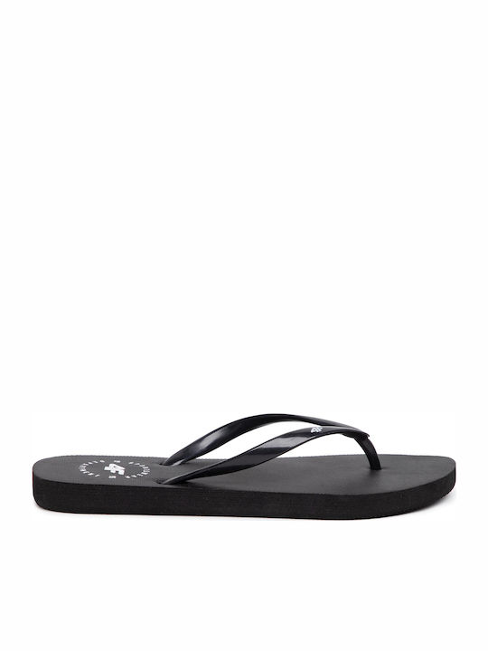 4F Women's Flip Flops Black H4L20-KLD005-21S