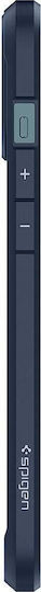 Spigen Ultra Hybrid Back Cover Plastic / Silicone Set with Glass Navy Blue (iPhone 12 Pro Max) ACS02248