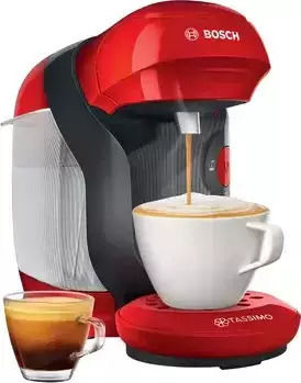 Bosch Style Pod Coffee Machine Tassimo Pressure 3.3bar Red