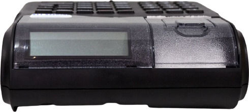 Incotex 133 Registrierkasse Schwarz mit Batterie in Schwarz Farbe