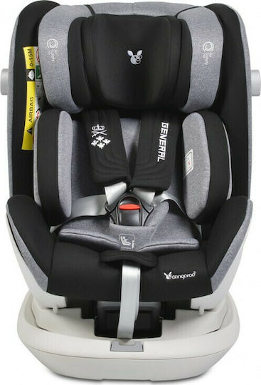 Cangaroo 0-1-2-3 Baby Car Seat i-Size with Isofix General Grey 0-36 kg